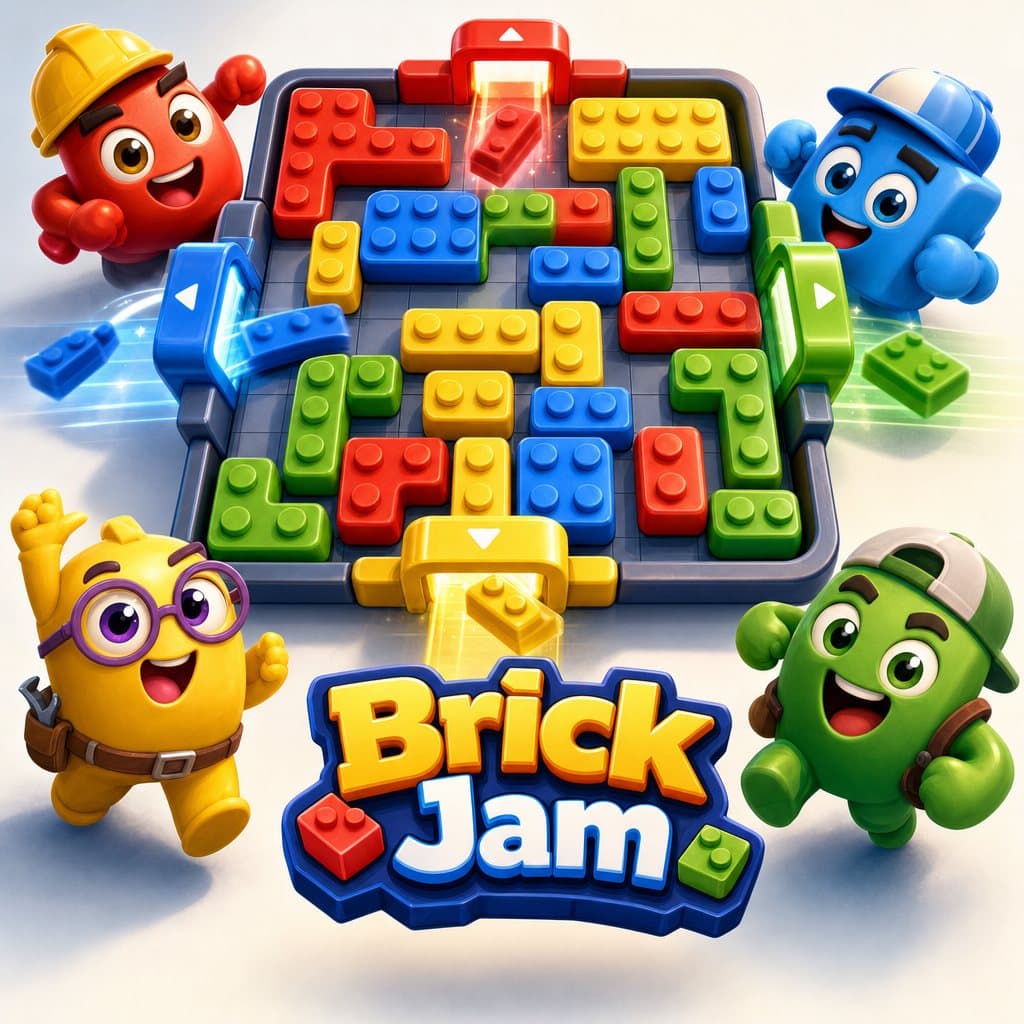 Brick Jam: Sliding Brick Puzzle Game | Playnaut