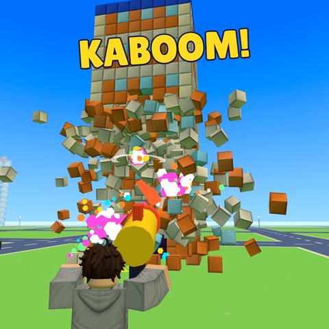 Blast a Toy Brick City