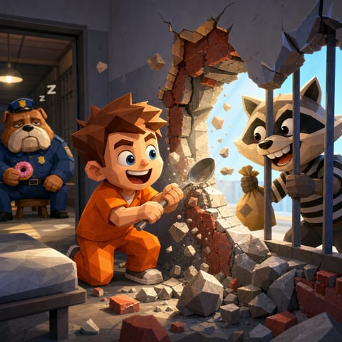 Chip Out: Prison Escape game