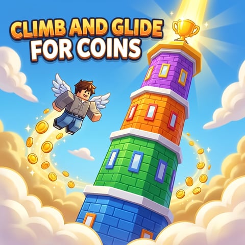 Climb and Glide for Coins