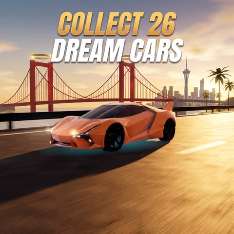 Collect 26 Dream Cars