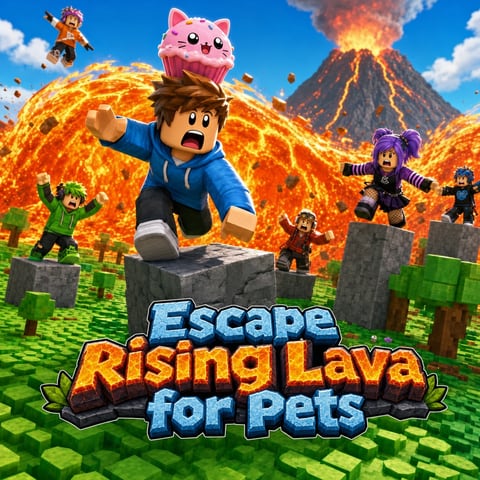 Escape Rising Lava for Pets