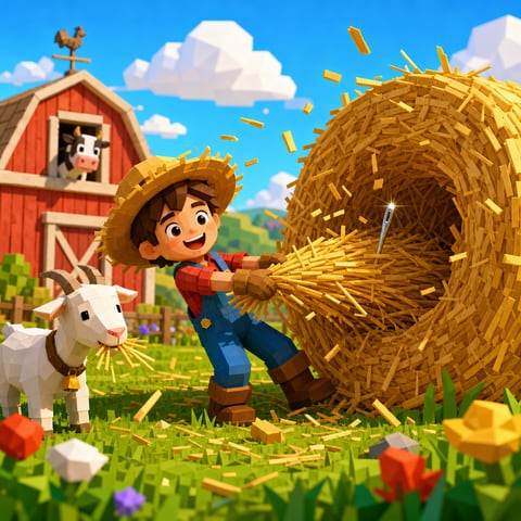 Needle in a Haystack game