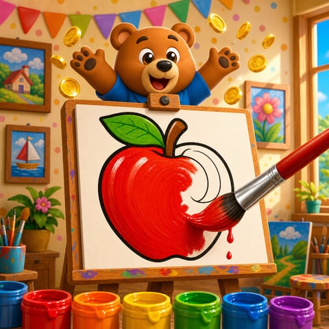 Paint to Riches game