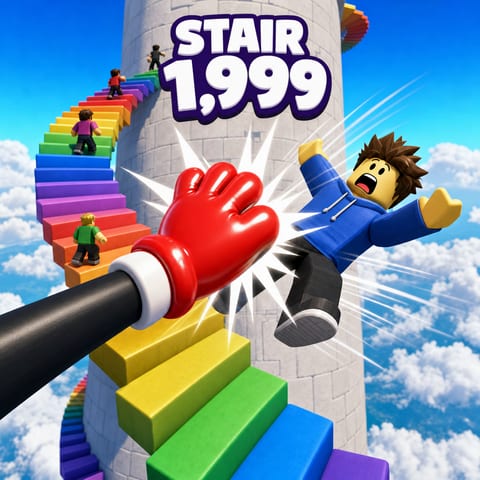 100 Player Slap Tower